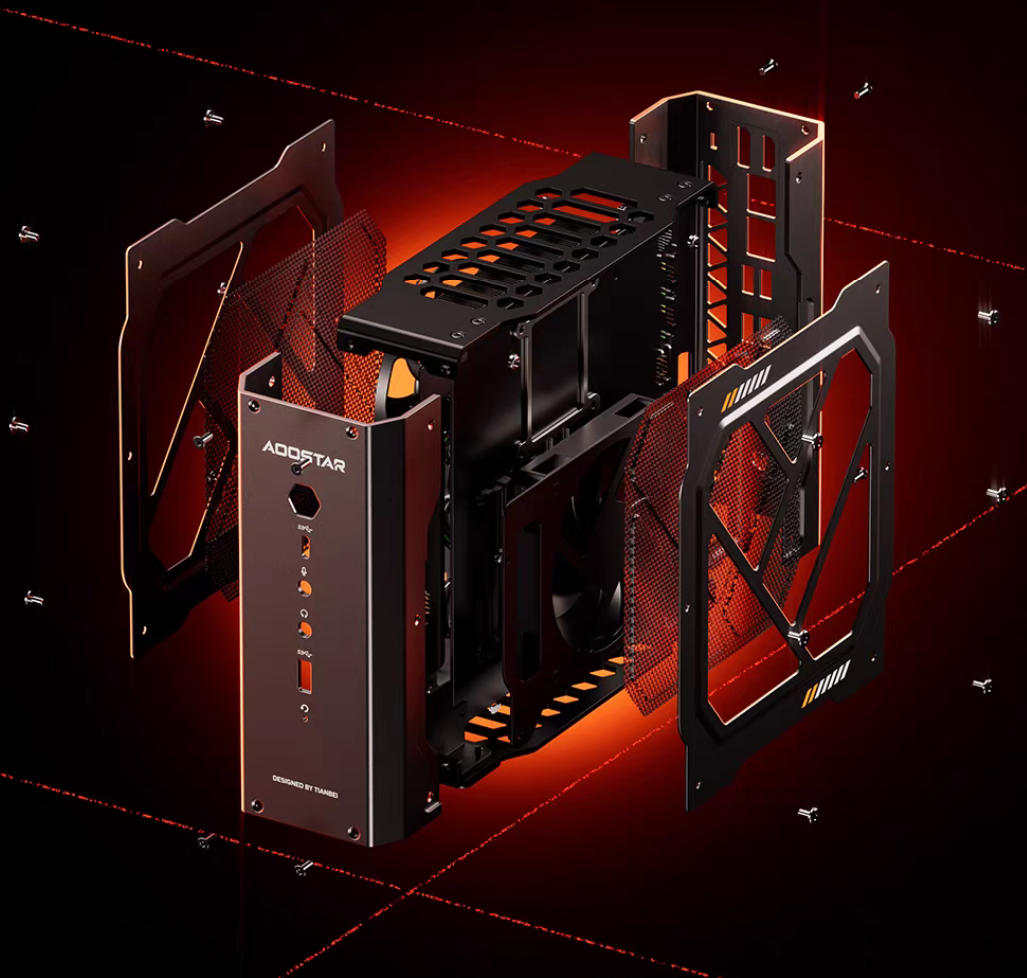 T-bao GODZ R7-7435HS RX6600LE(8GB)  32GB + 1TB MiniPC Brand New - GreshamTech