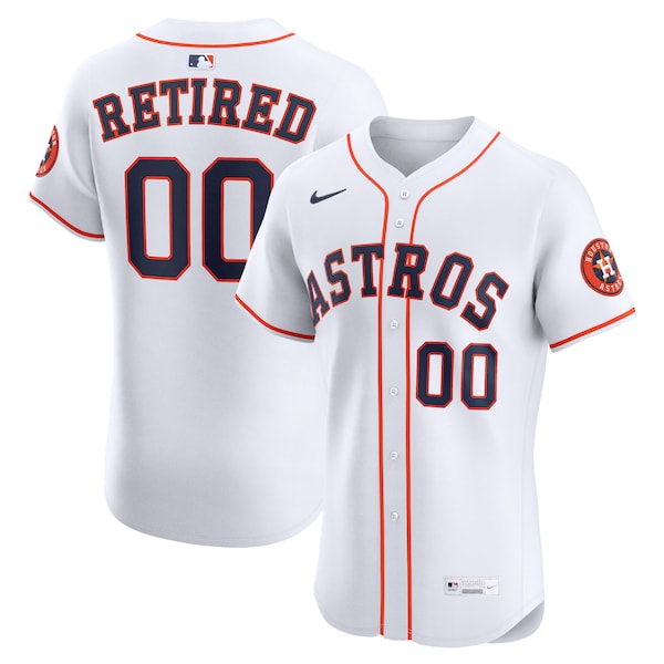 Houston Astros Nike  Home Elite Pick-A-Player Retired Roster Jersey - White