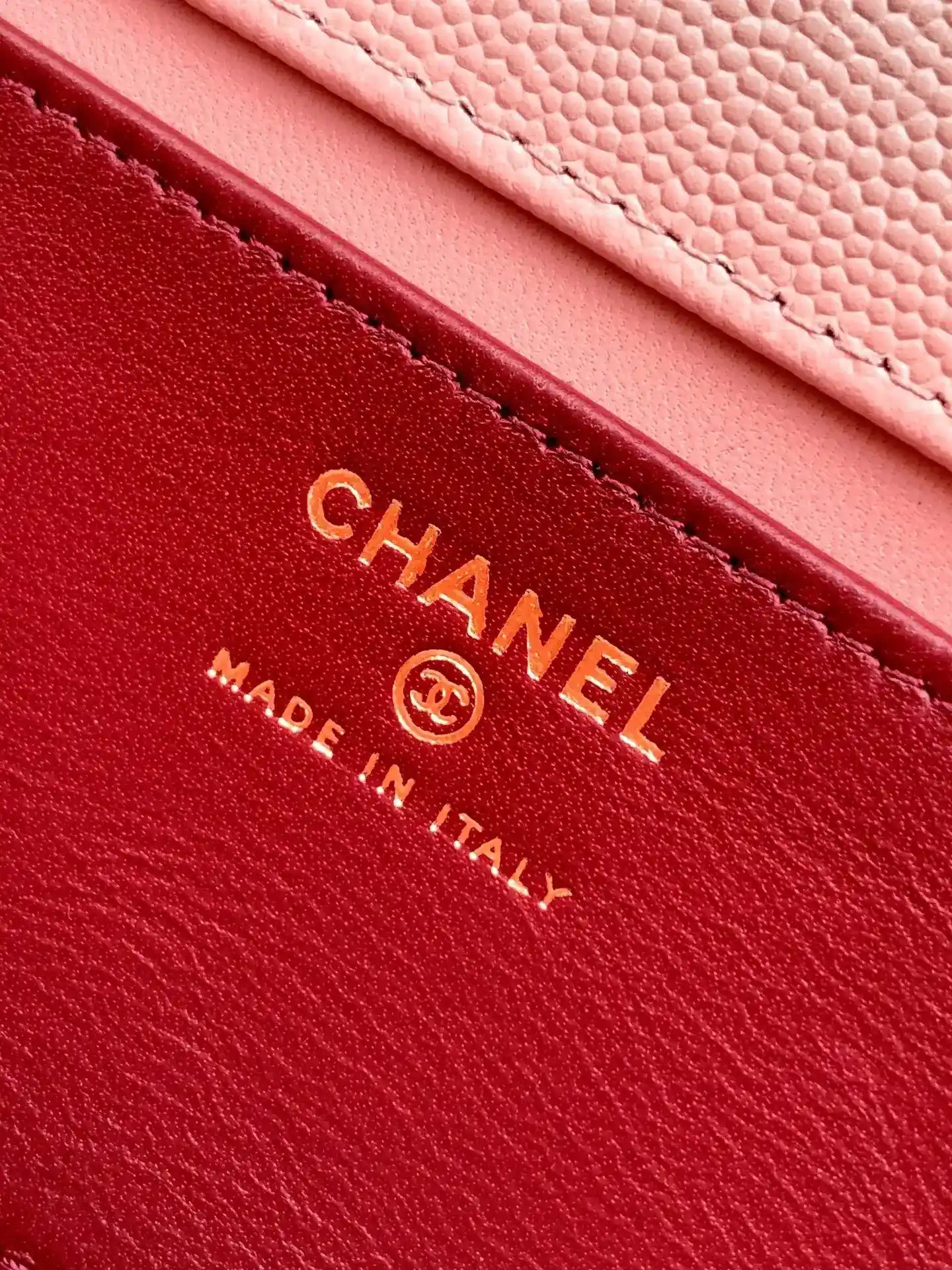 Chanel Pink Calfskin Shoulder Bag product photo from LabelPicks