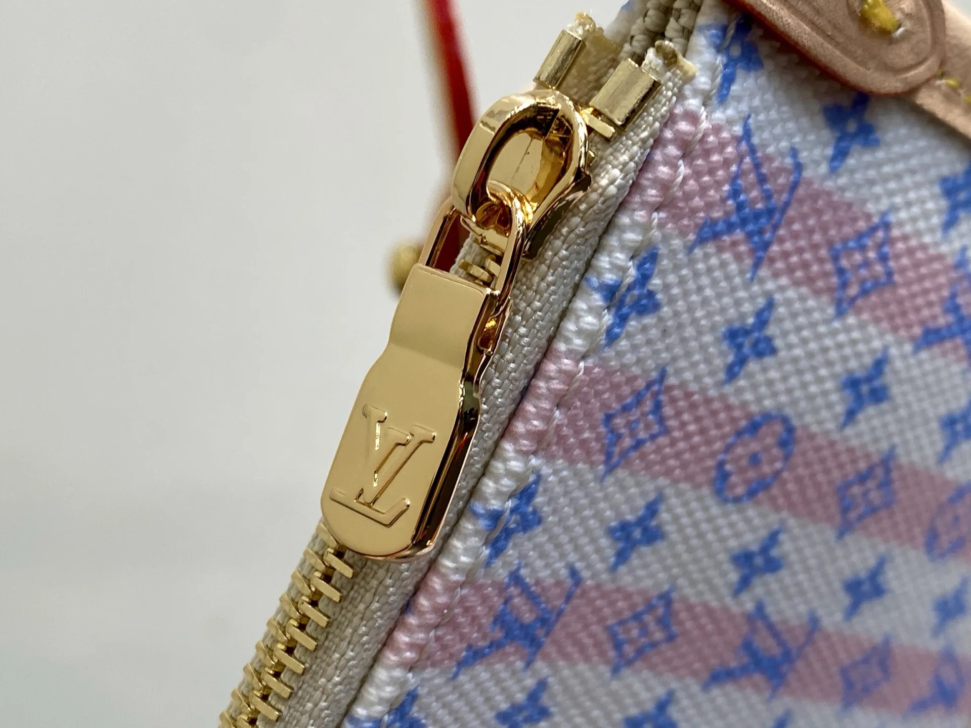 Louis Vuitton Pink Canvas and Leather Bucket Bag product photo from LabelPicks
