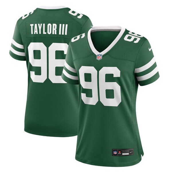 Leonard Taylor III New York Jets Nike Women's Team Game Jersey - Legacy Green