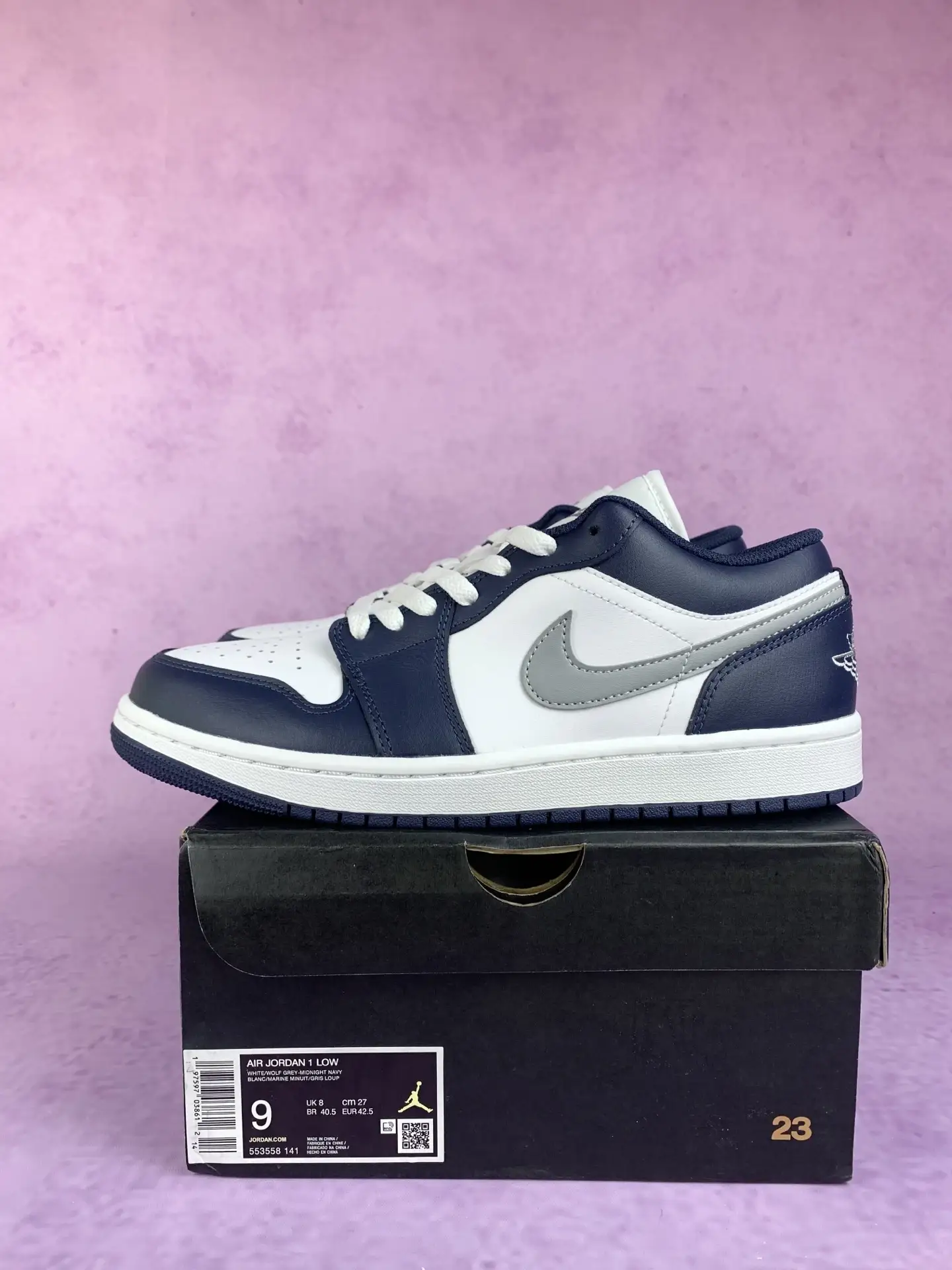Air Jordan 1 Low 'Midnight Navy' Shoes product photo from LabelPicks