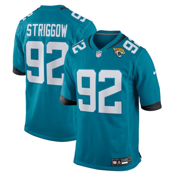 Danny Striggow Jacksonville Jaguars Nike Team Game Jersey -  Teal