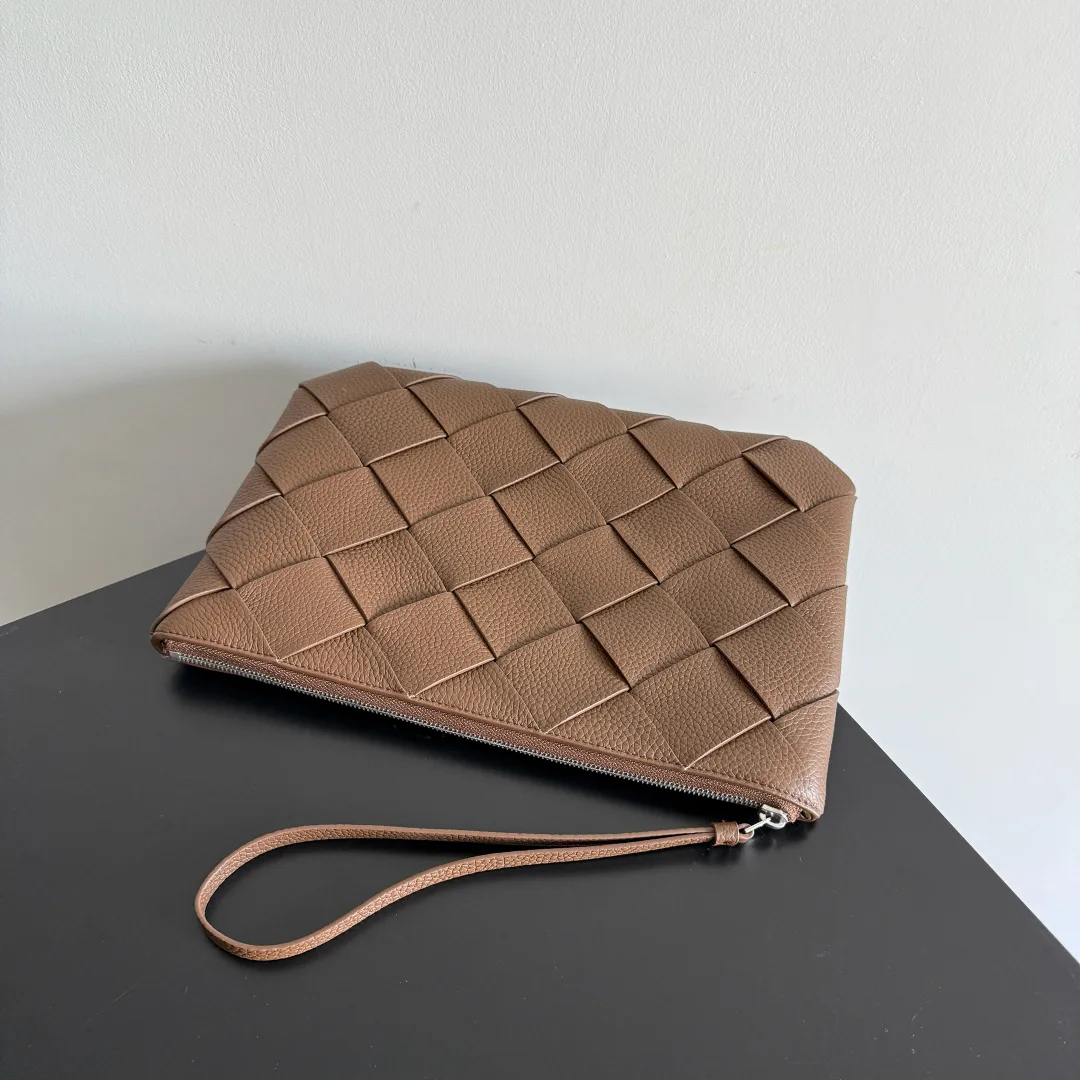 Bottega Veneta Grained Leather Diago Clutch product photo from LabelPicks