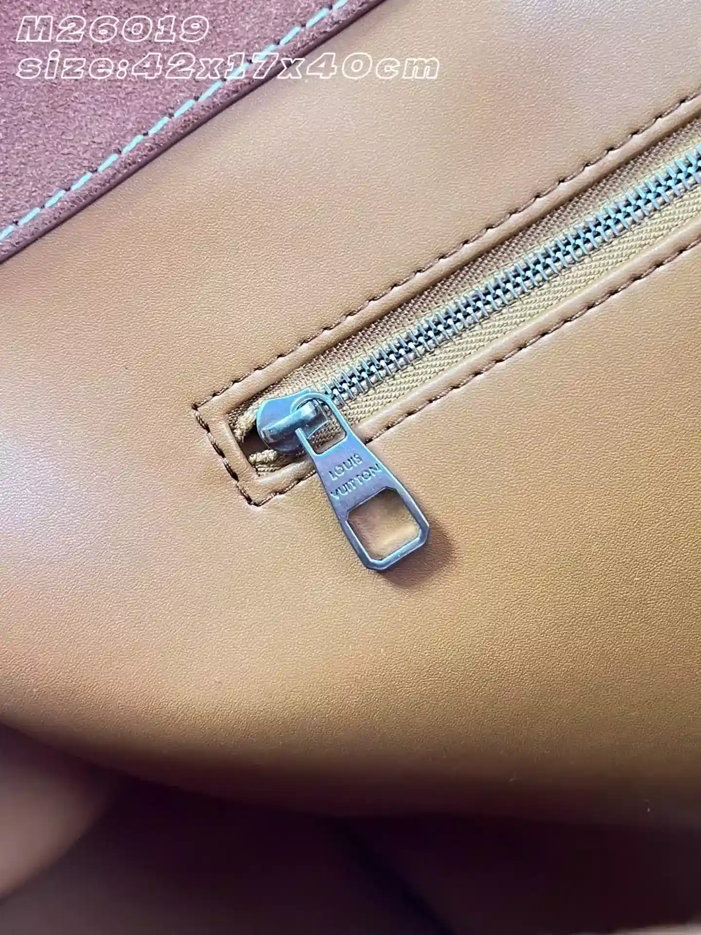 Louis Vuitton Suede Leather Tote Bag product photo from LabelPicks