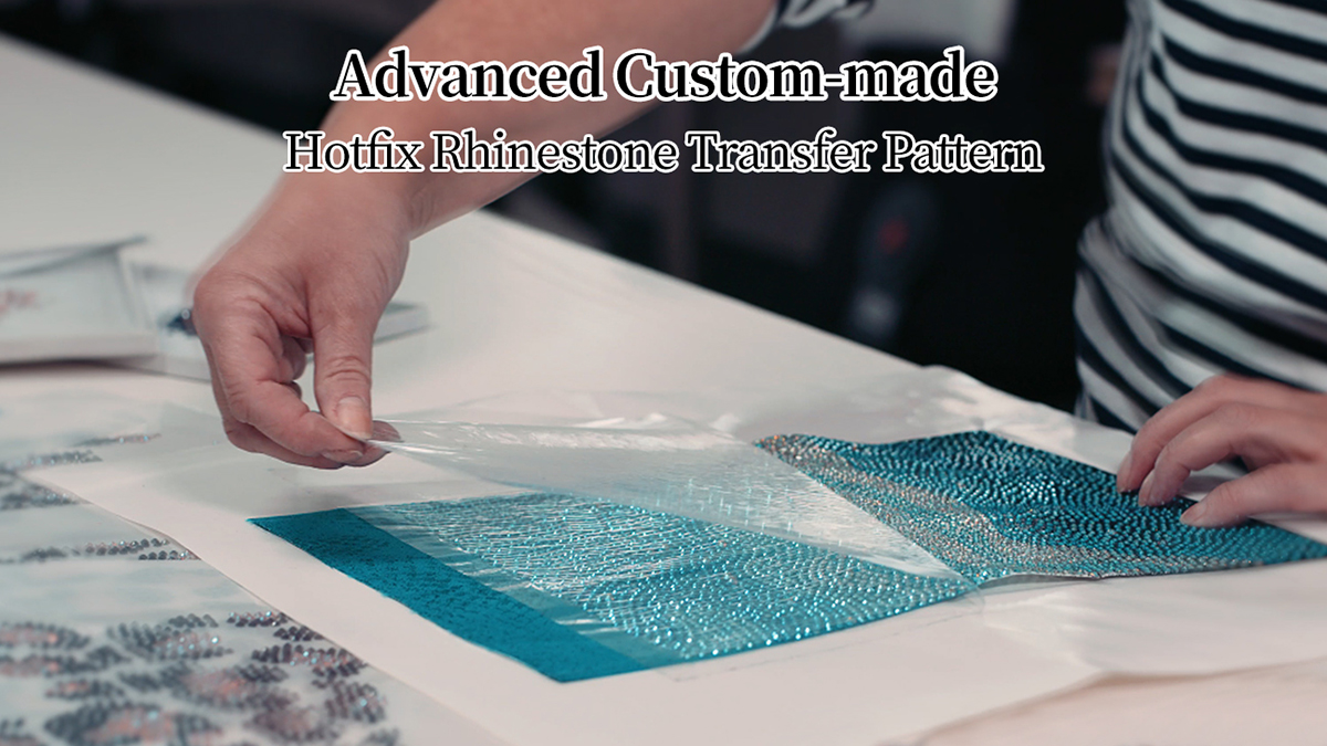 Advanced Custom-made Hofix Rhinestone Transfer Pattern