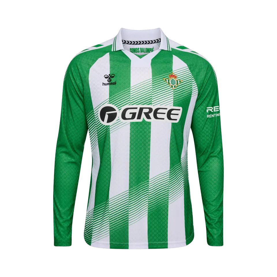 Camiseta Primera Equipación Real Betis 26/27 Adulto Manga Larga (Fan version)