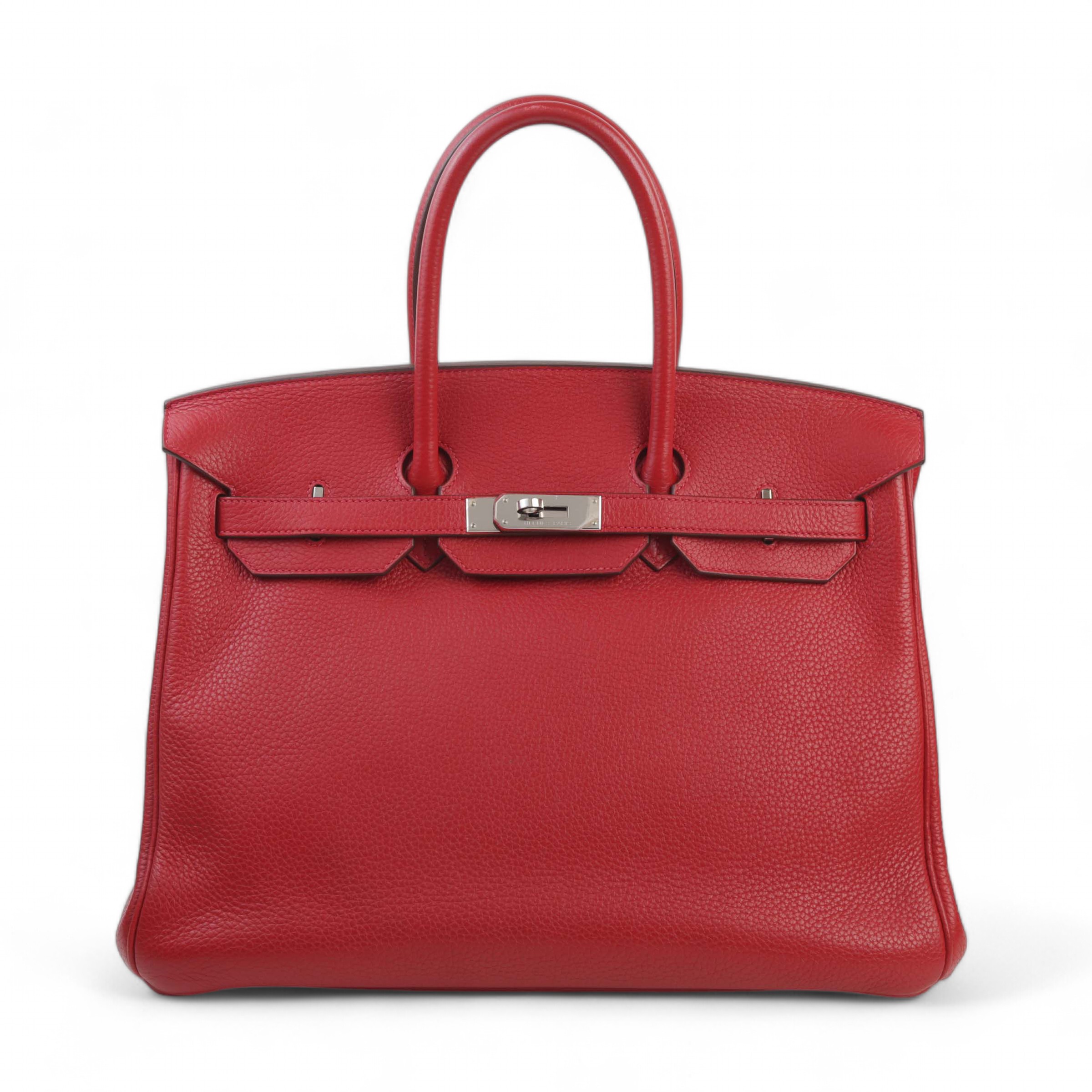 HERMÈS Clemence Birkin 35 handbag