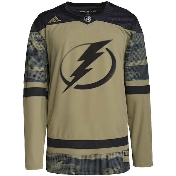 Tampa Bay Lightning adidas Military Appreciation Team Authentic Practice Jersey - Camo
