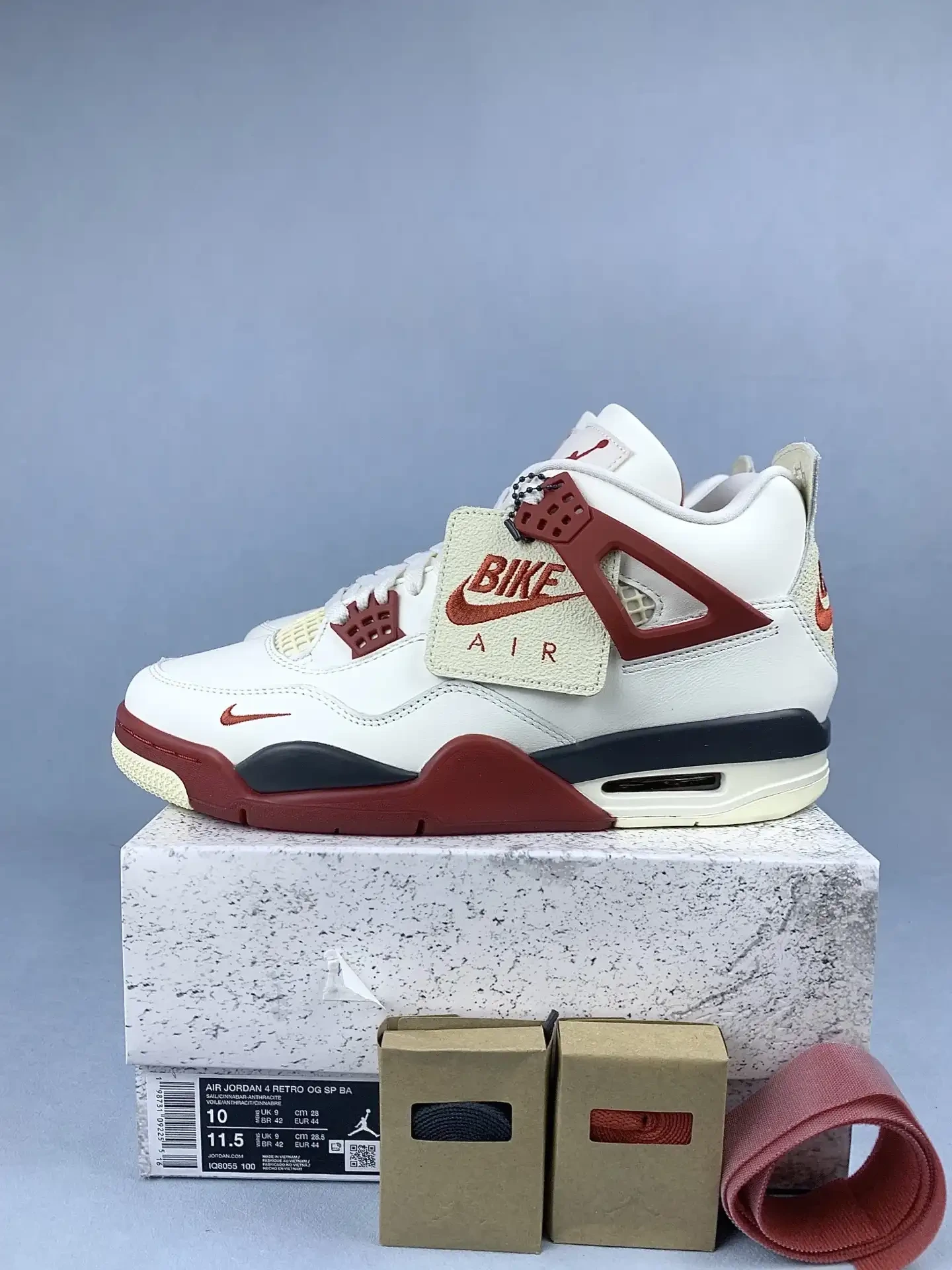 Nigel Sylvester x Air Jordan 4 “Brick After Brick” Shoes product photo from LabelPicks