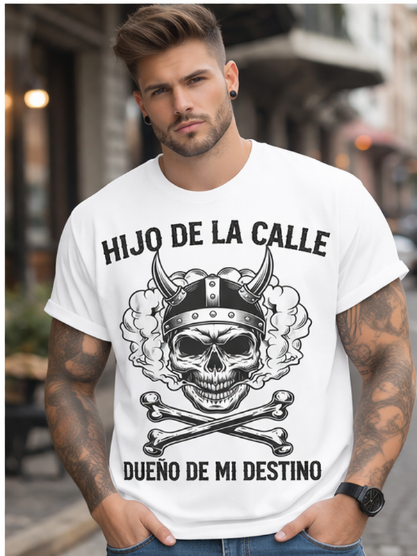 Remera “Hijo de la Calle” – Calle y Calavera