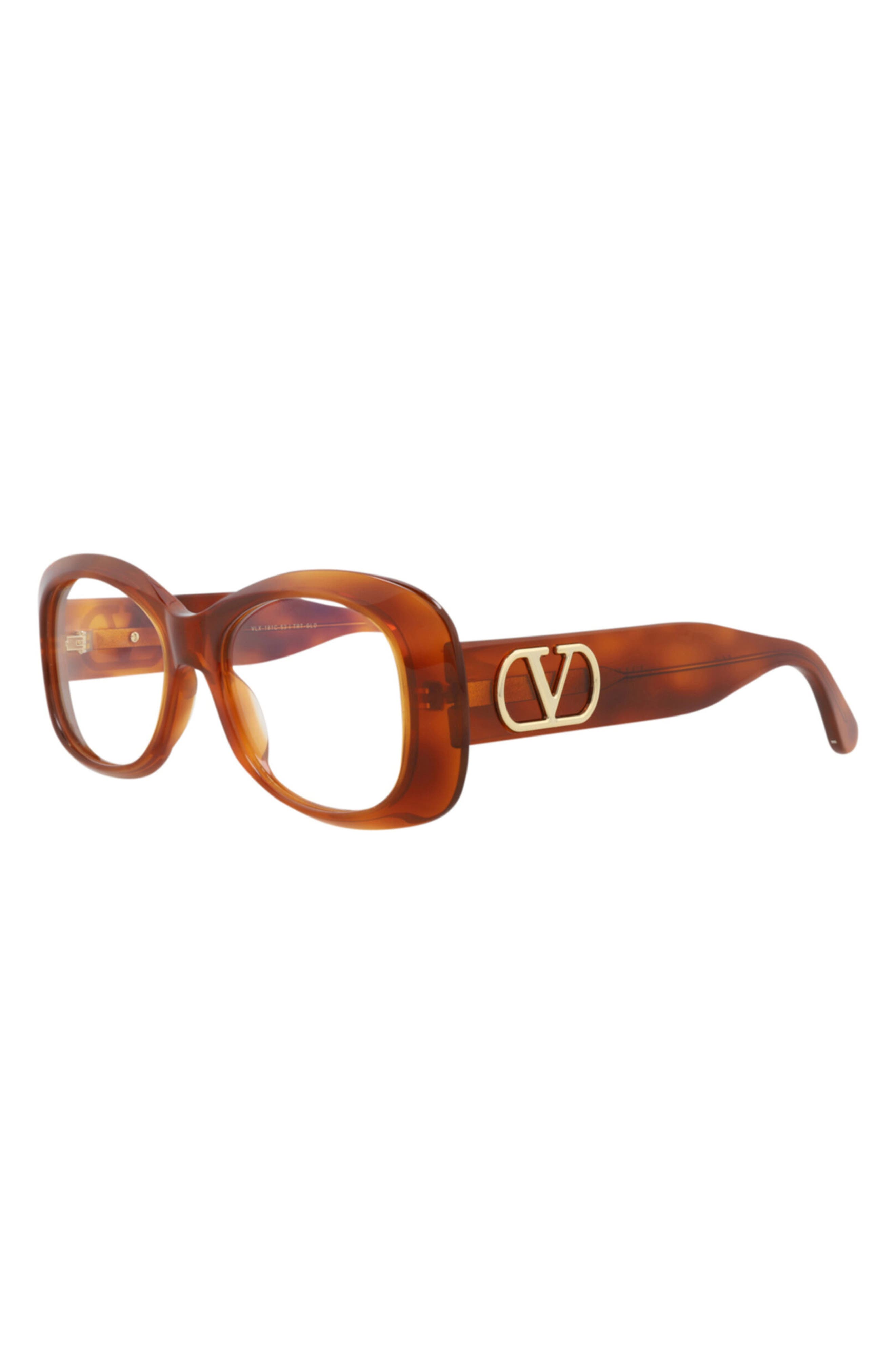 Valentino 46mm Oval Optical Glasses
