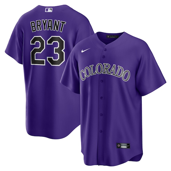 Kris Bryant Colorado Rockies Nike Alternate Replica Player Jersey - Purple/White