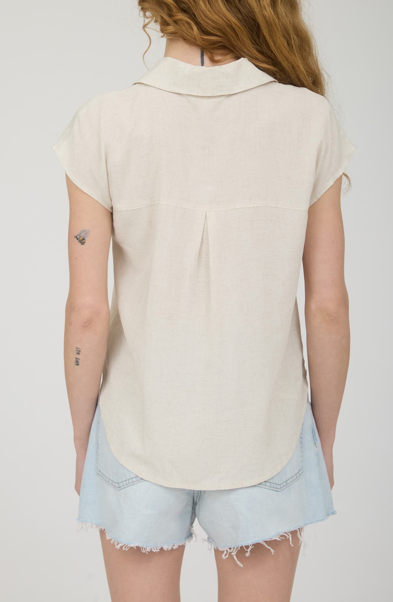 Blu Pepper Short Sleeve Button Front Shirt