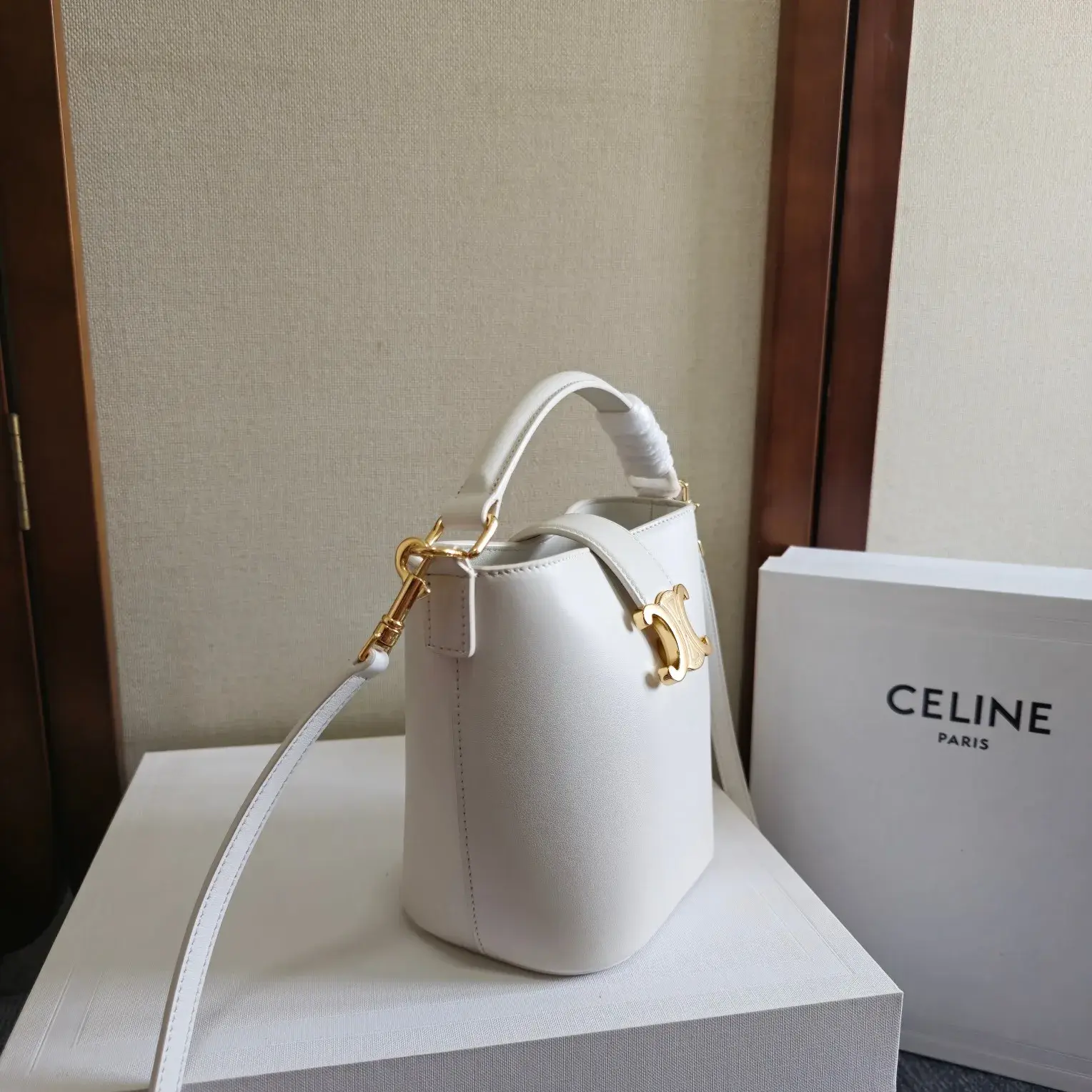 Celine Calfskin Bucket Bag product photo from LabelPicks