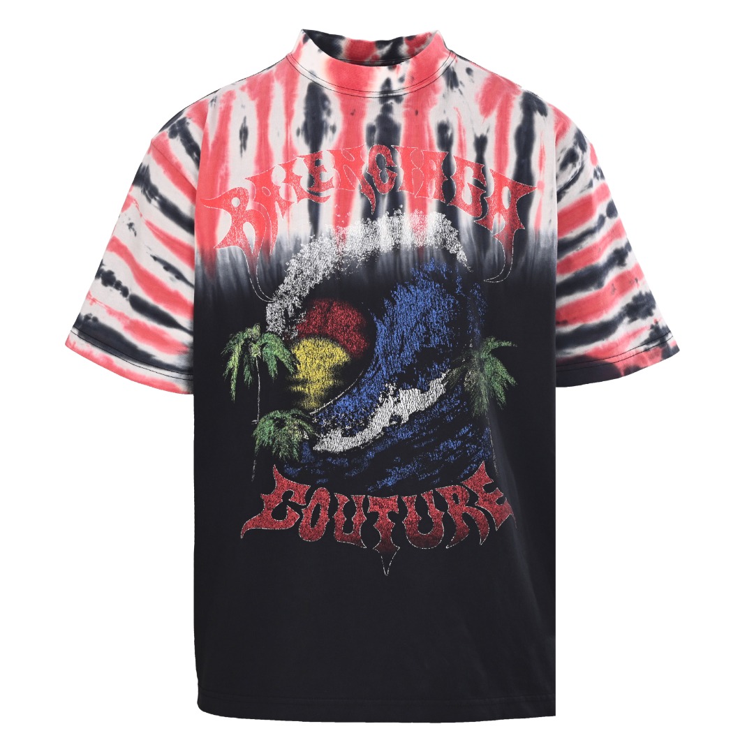 0527 Classic letter prints t-shirt
