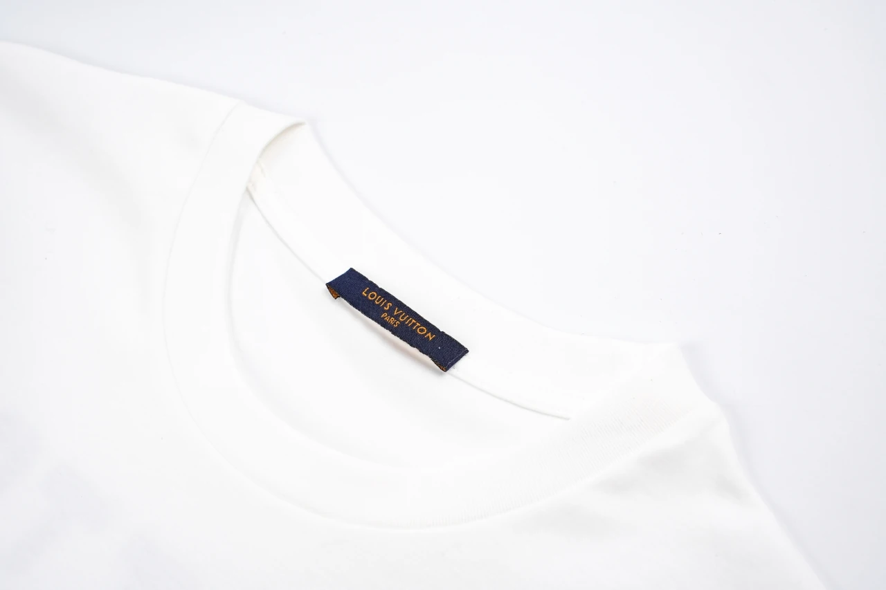 Louis Vuitton White Clover Print T-Shirt product photo from LabelPicks