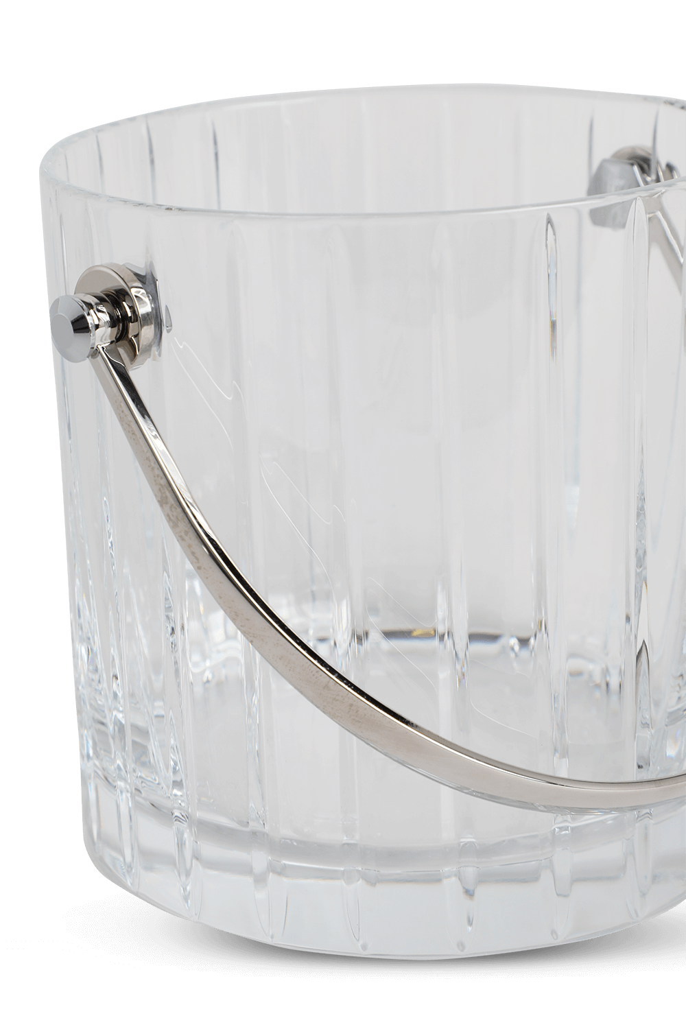 BACCARAT HOME דלי לקרח מקריסטל שקוף