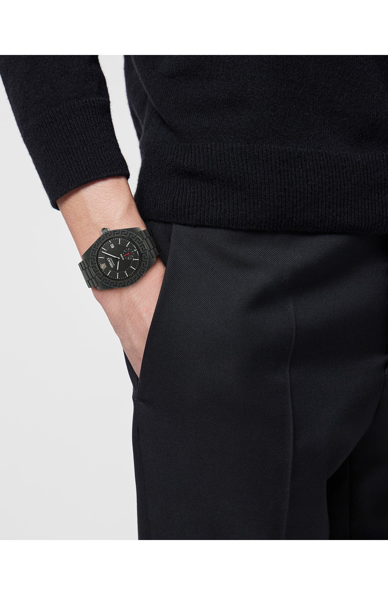 Versace DV One Ceramic Bracelet Chronograph Watch, 43mm