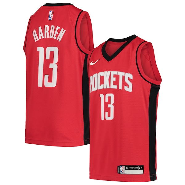 James Harden Houston Rockets Nike Youth Team Swingman Jersey - Icon Edition - Red