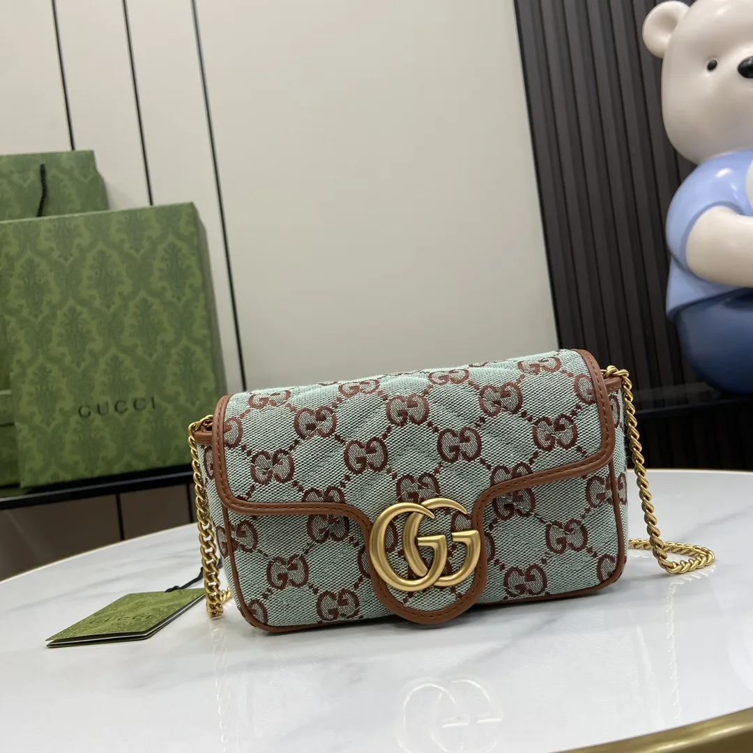 Gucci Brown GG Supreme Canvas Shoulder Bag product photo from LabelPicks