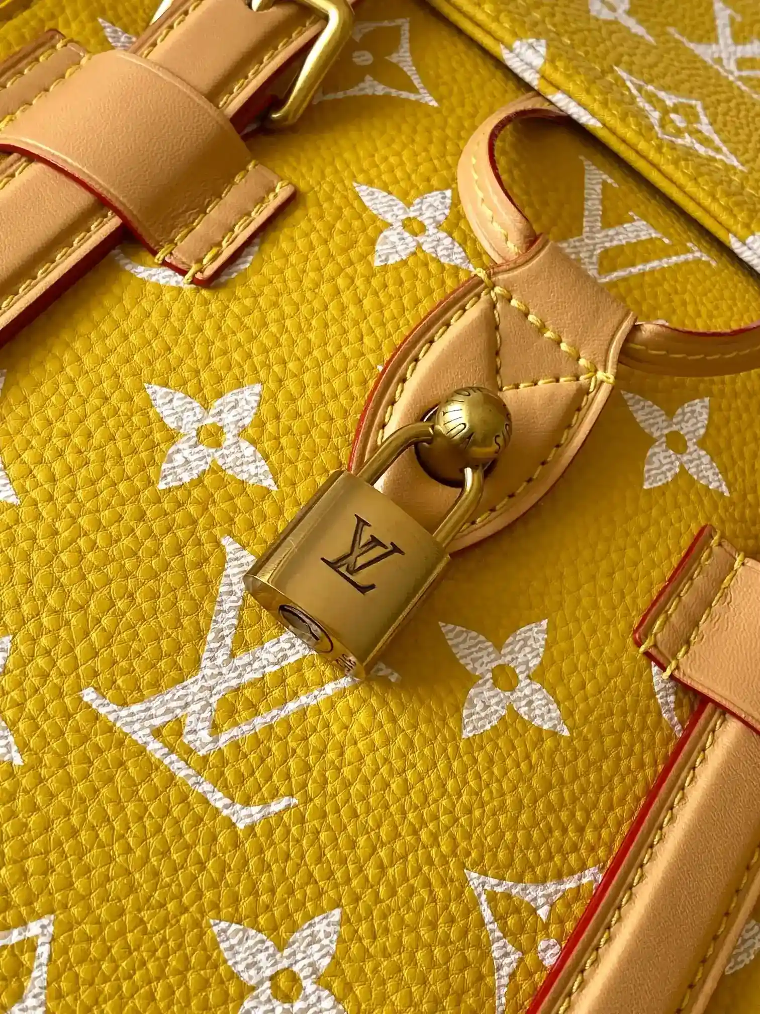 Louis Vuitton Christopher Yellow Monogram Canvas Backpack product photo from LabelPicks