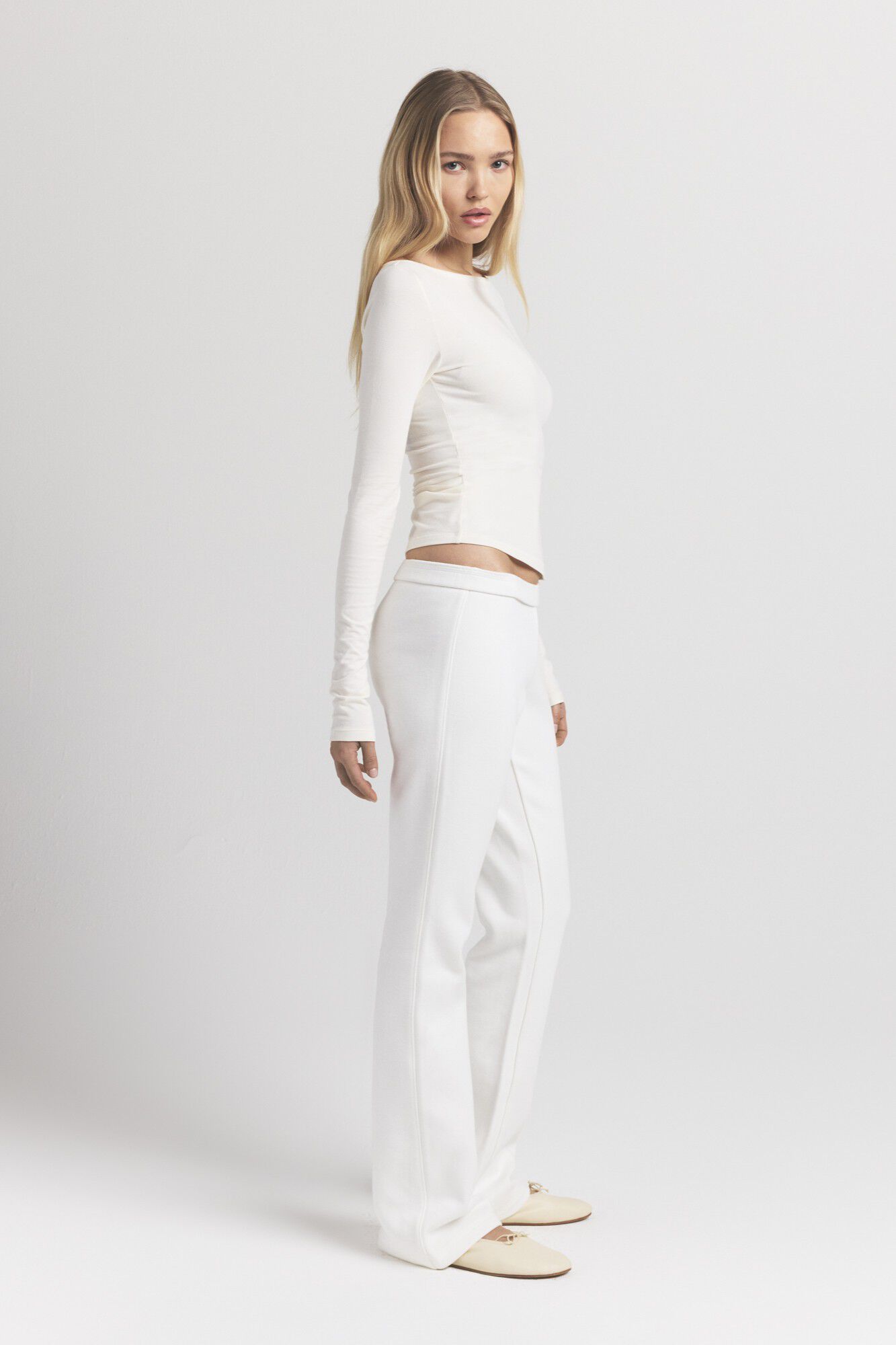 SKIMS COTTON FLEECE SLIM PANT