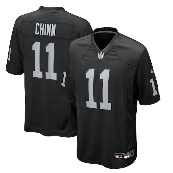 Jeremy Chinn Las Vegas Raiders Nike Team Game Jersey -  Black