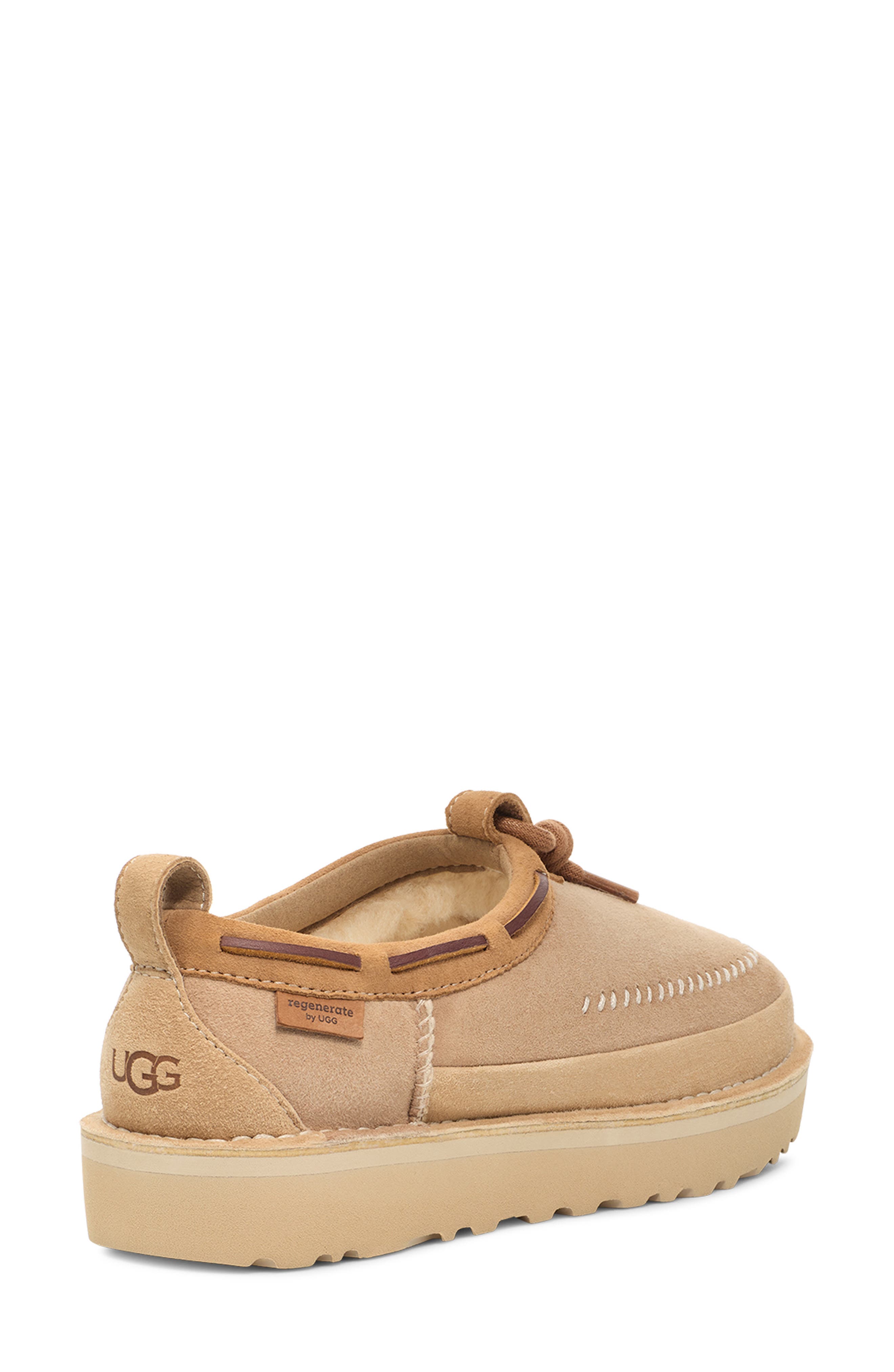 UGG® Gender Inclusive Tasman Crafted Regenerate Genuine Shearling Lined Slipper