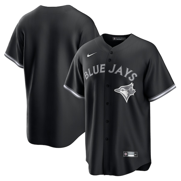 Toronto Blue Jays Nike Lights Out Replica Jersey - Black