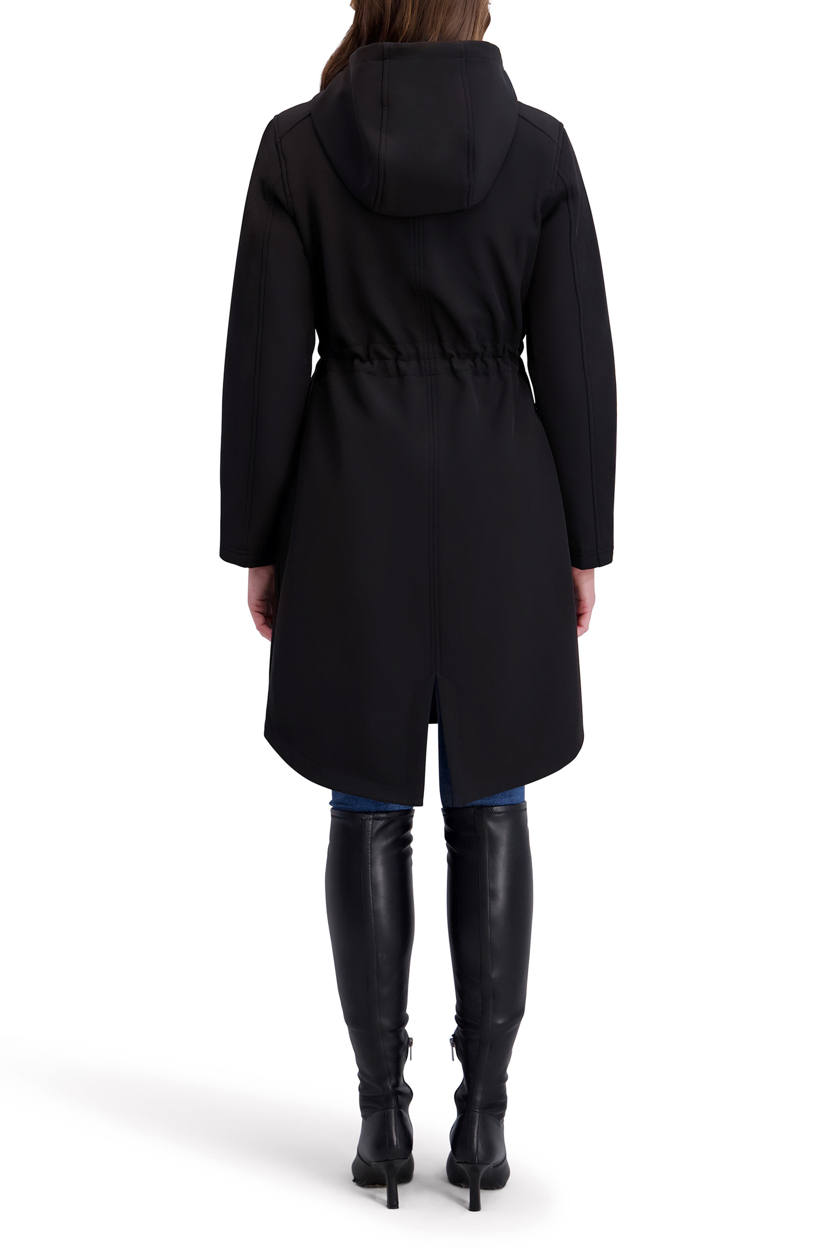 Kensie Shelled Hooded Coat
