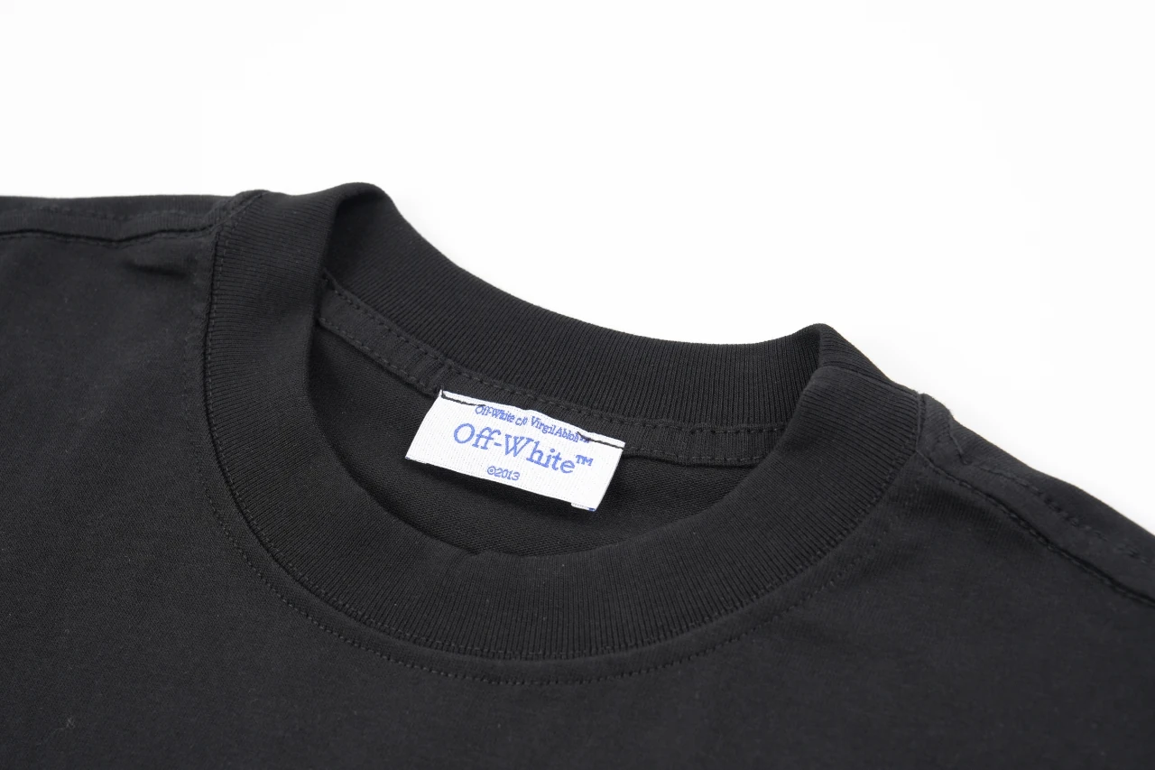 Off-White Black Eye Letter Logo T-Shirt product photo from LabelPicks