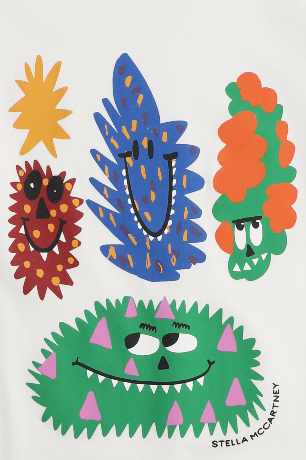 STELLA McCARTNEY KIDS חולצת טי עם שרוולים ארוכים - גילאי 2-14 שנים
