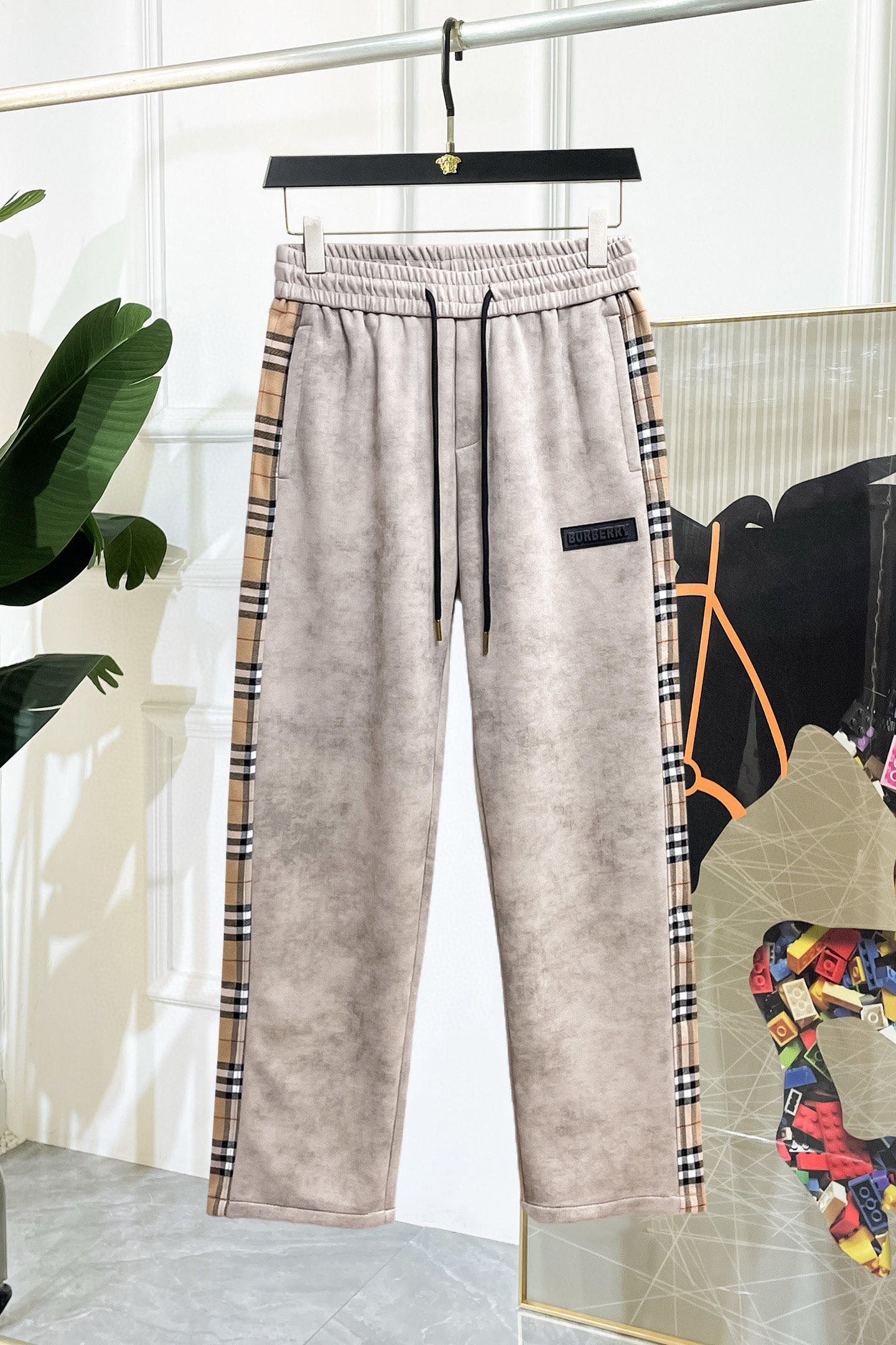 0519 Casual classic printed pants