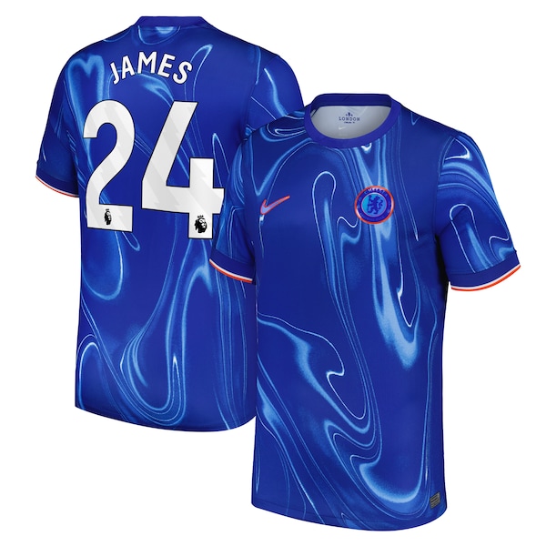 Reece James Chelsea Nike 2024/25 Home Replica Player Jersey - Blue