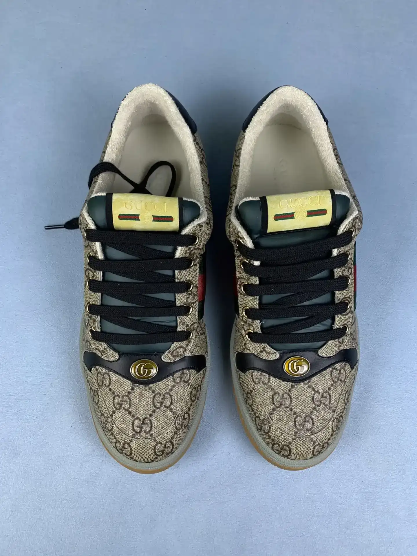 Gucci Ace embroidered GG Supreme sneaker with bee product photo from LabelPicks