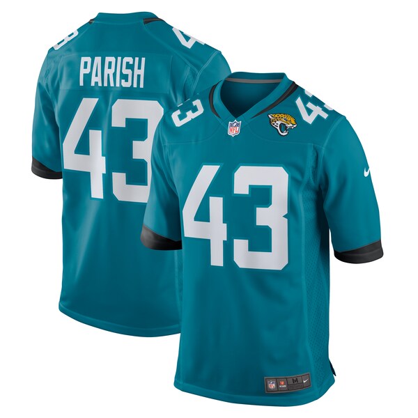 Derek Parish Jacksonville Jaguars Nike  Game Jersey -  Teal