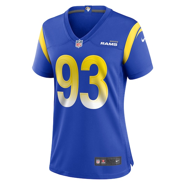 Tuli Letuligasenoa Los Angeles Rams Nike Women's Game Jersey -  Royal
