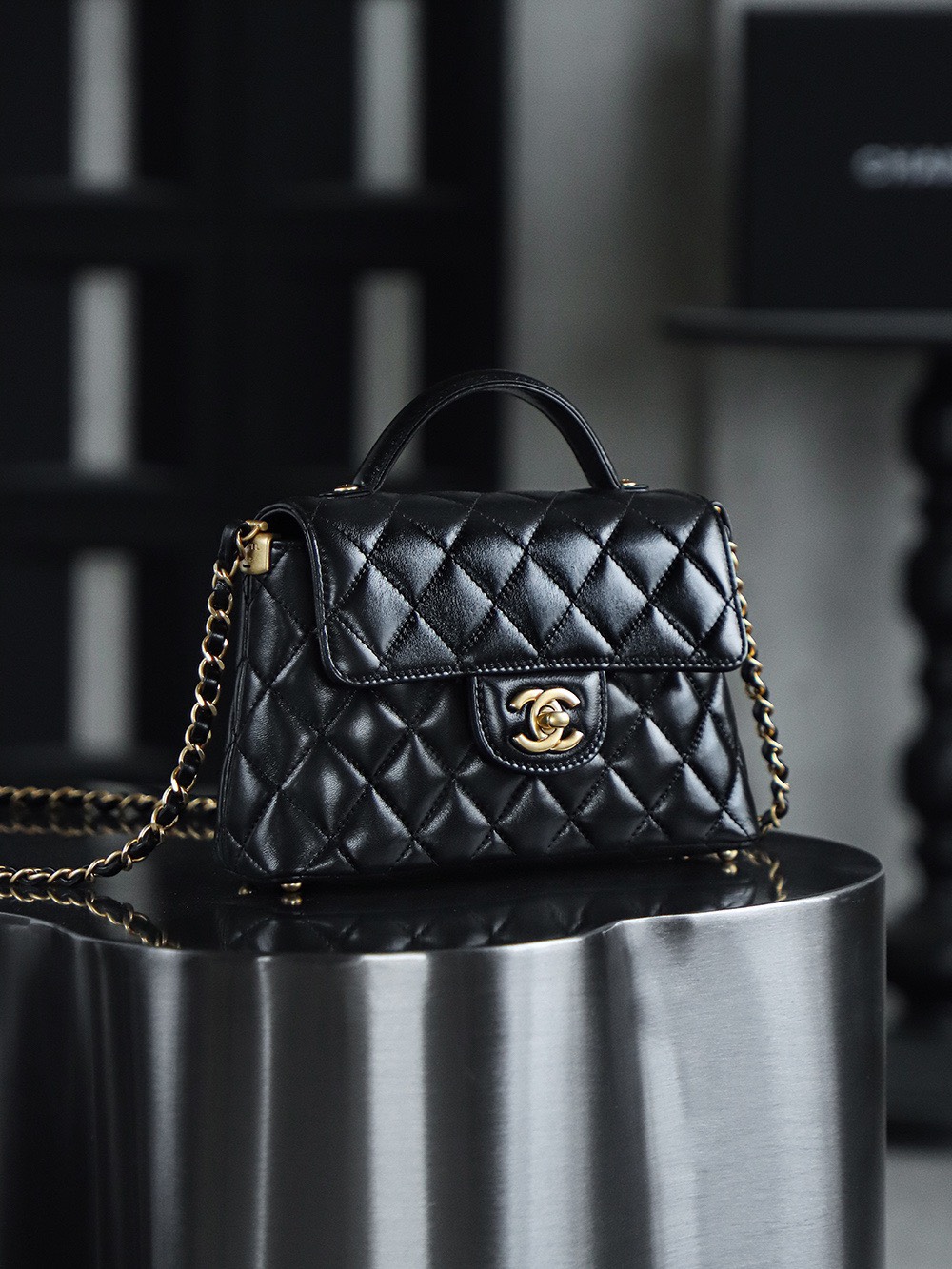 CHANEL 25P vertical Kelly Small