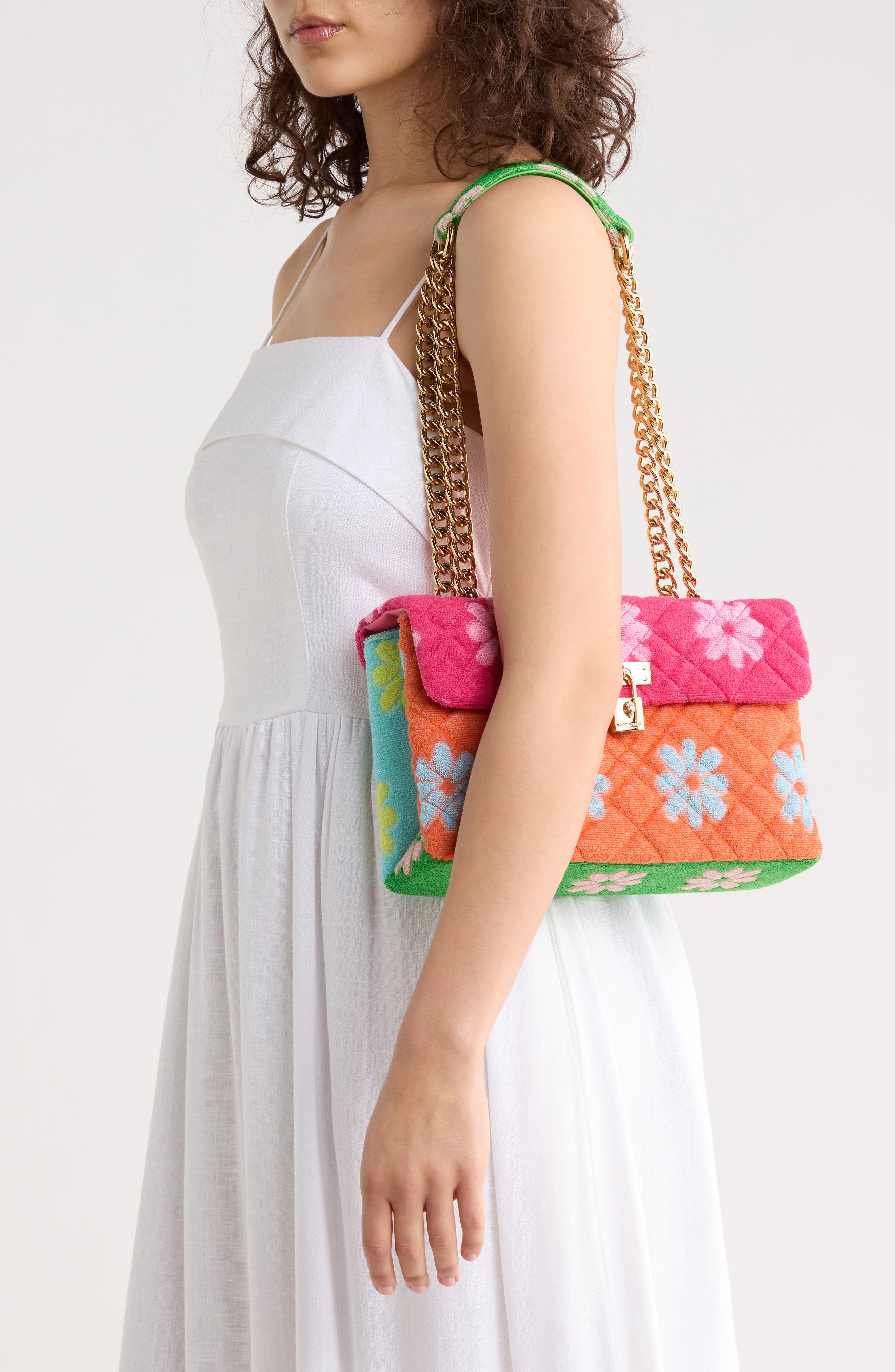 Kurt Geiger London Brixton Floral Shoulder Bag