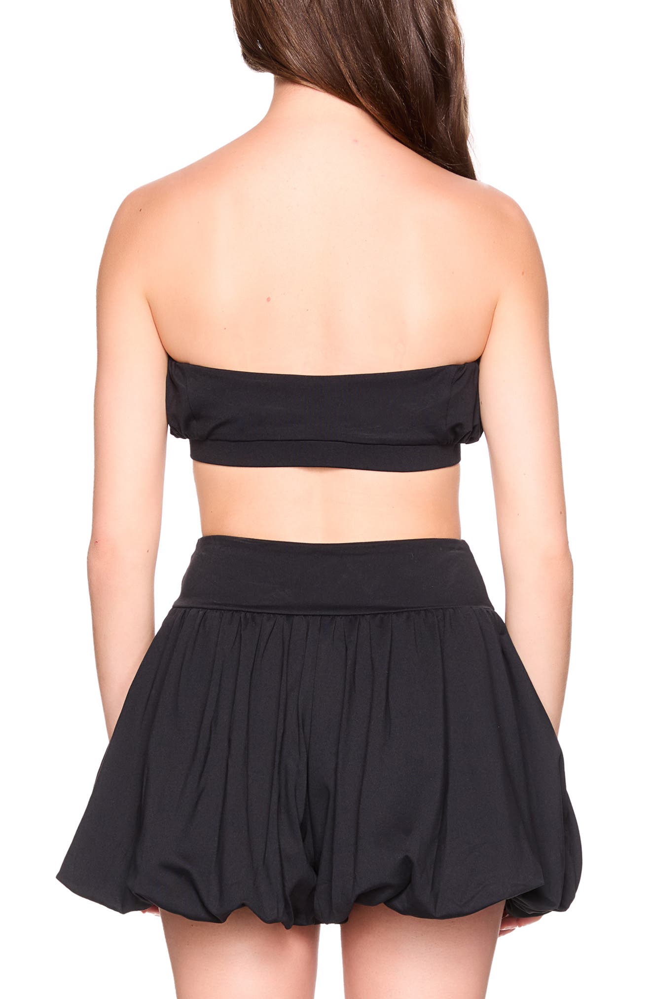 Susana Monaco Bubble Gathered Tube Top