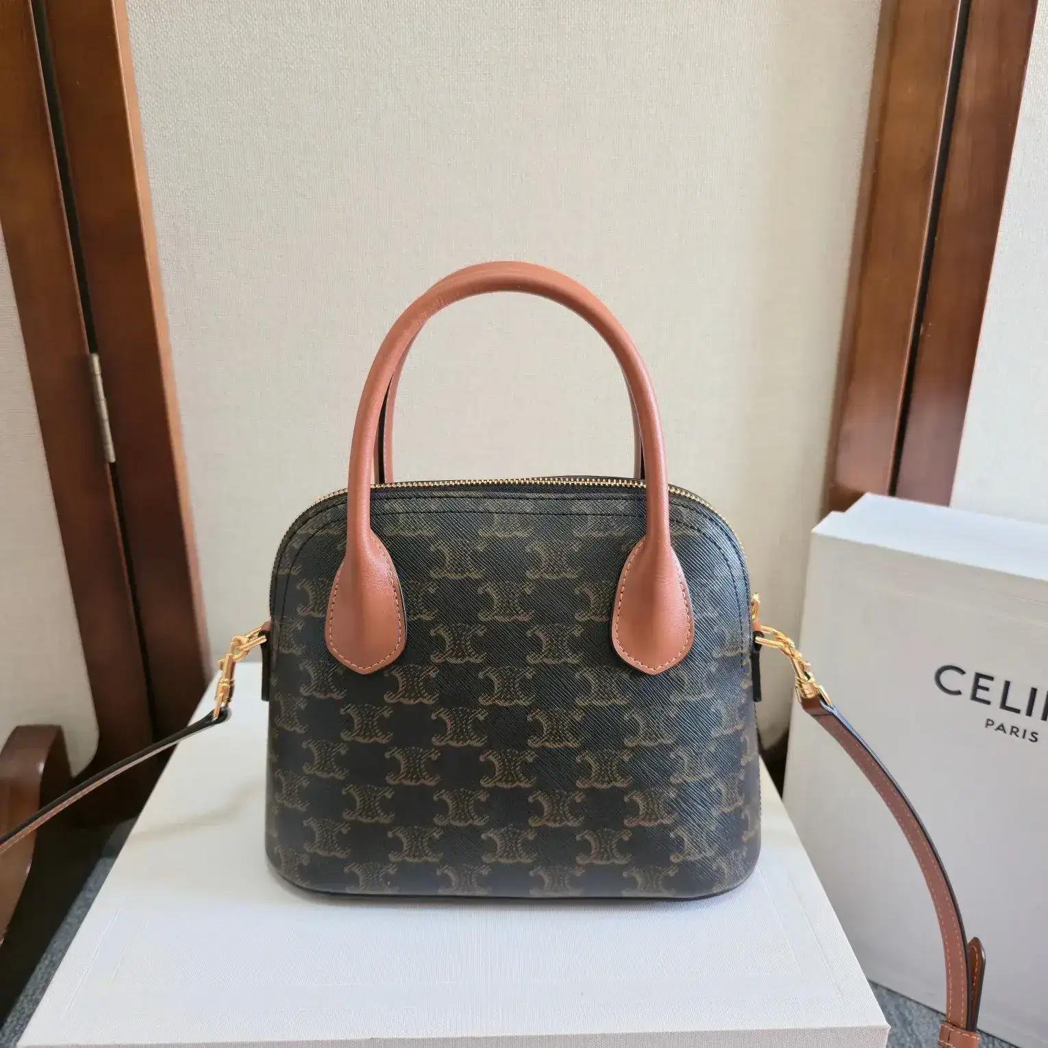Celine Triomphe Canvas Crossbody Bag product photo from LabelPicks