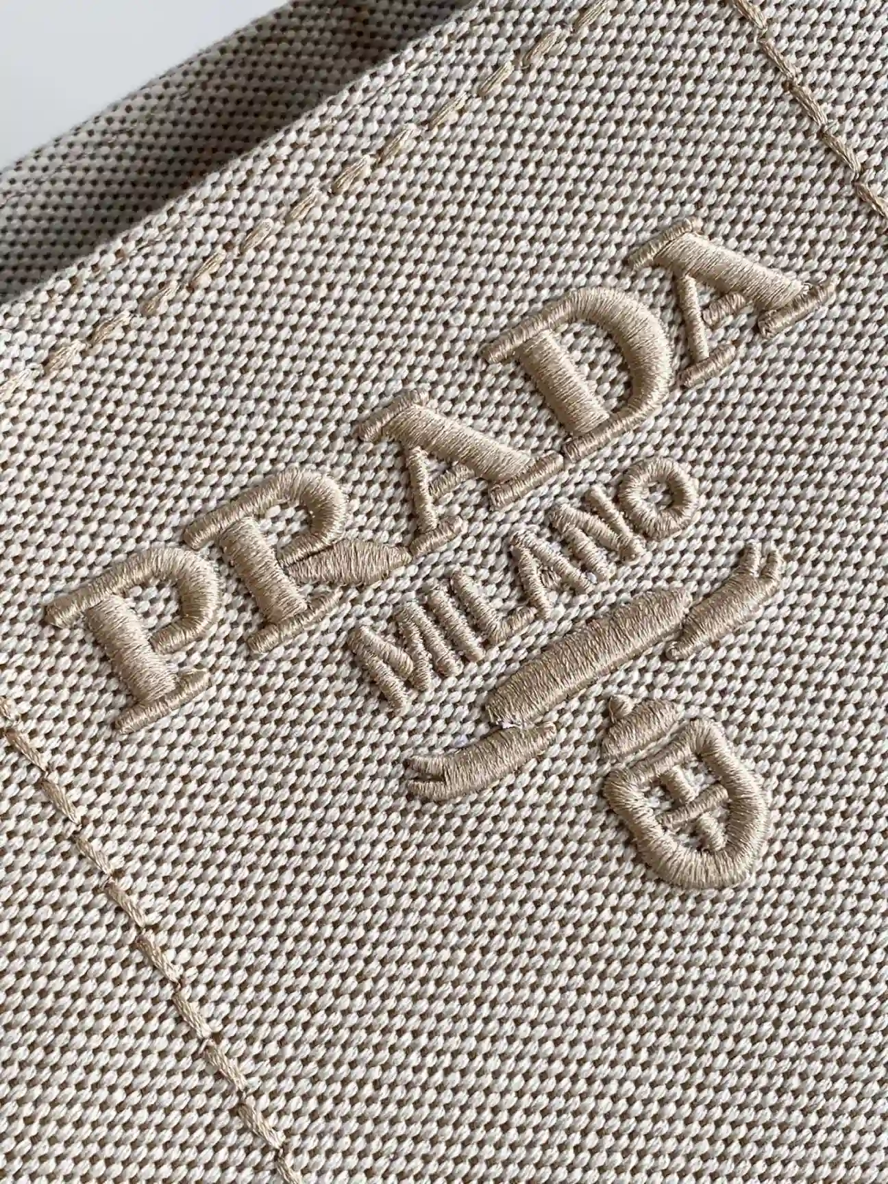 Prada Canvas and Leather Tote Bag product photo from LabelPicks