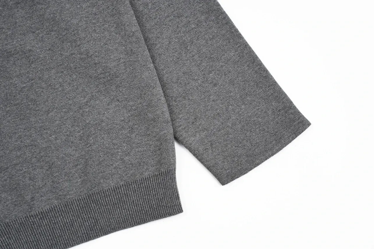 LOEWE Grey Studded Wool Cardigan Jacket product photo from LabelPicks