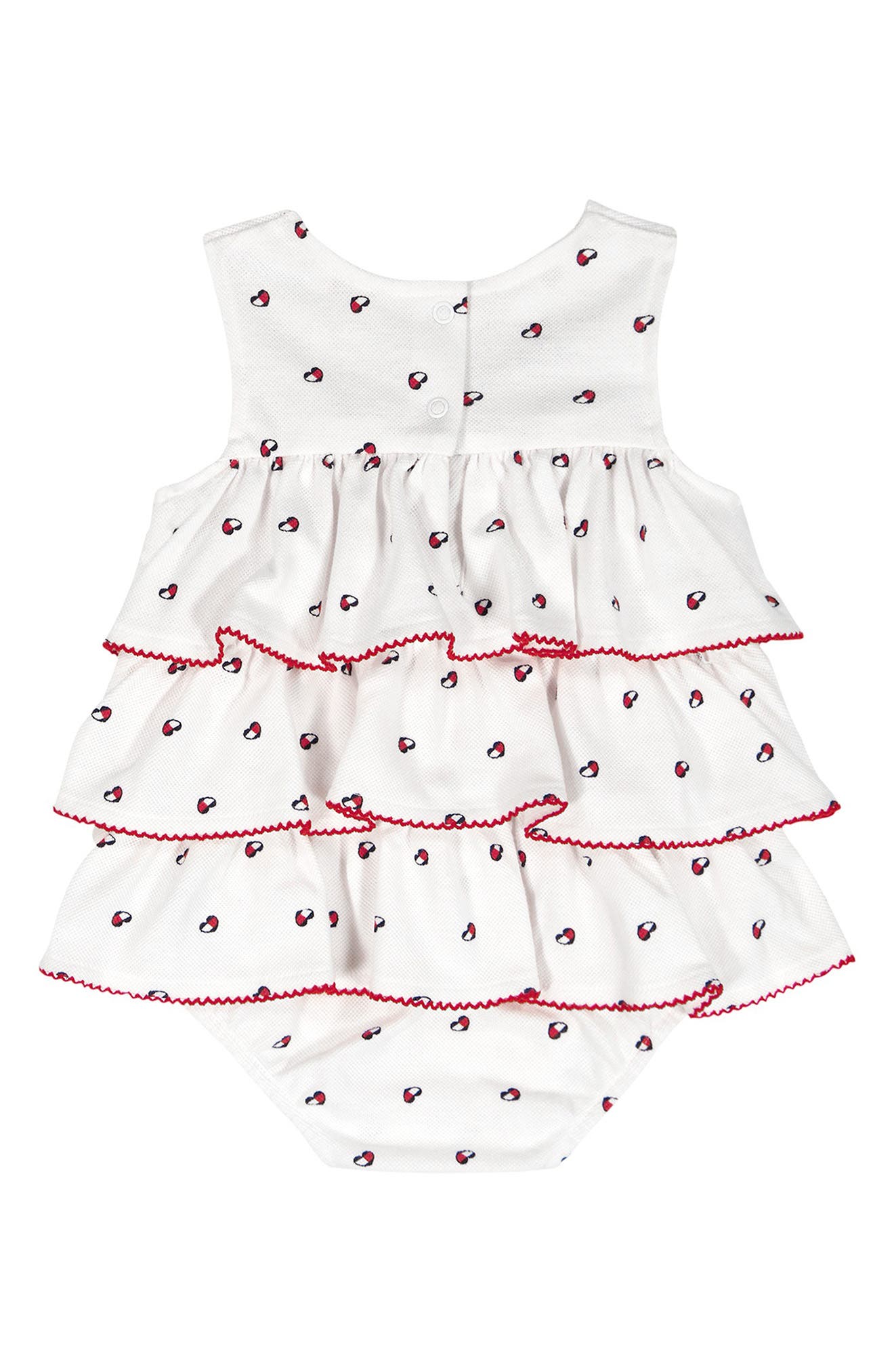 Tommy Hilfiger Tommy Heart Logo Bubble Bodysuit & Headband Set