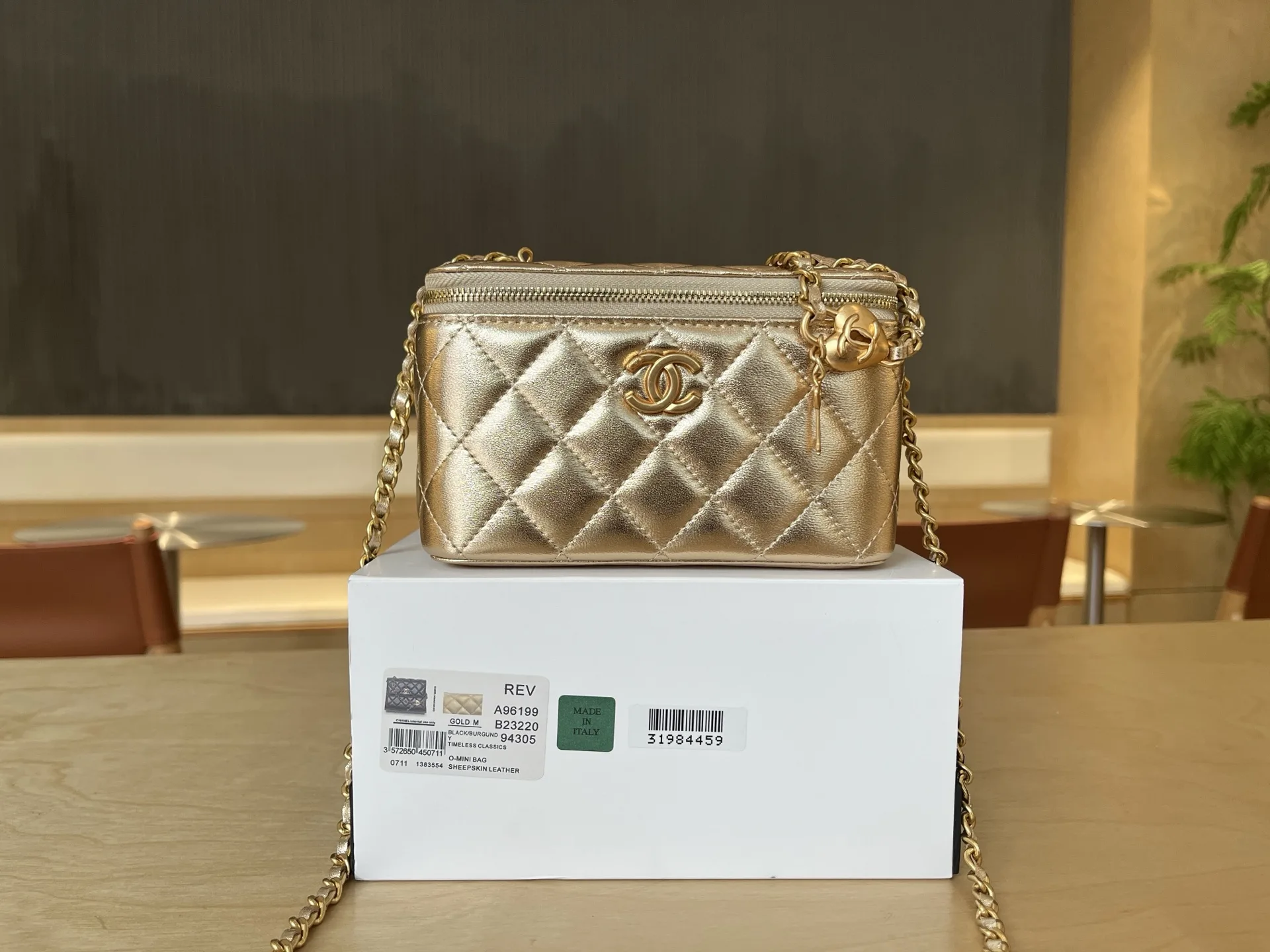 Chanel Lambskin Top Handle Bag product photo from LabelPicks