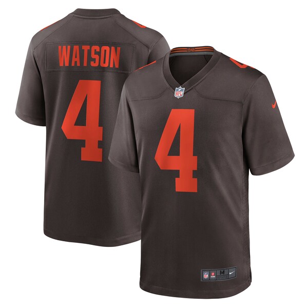 Deshaun Watson Cleveland Browns Nike Alternate Game Jersey - Brown/White