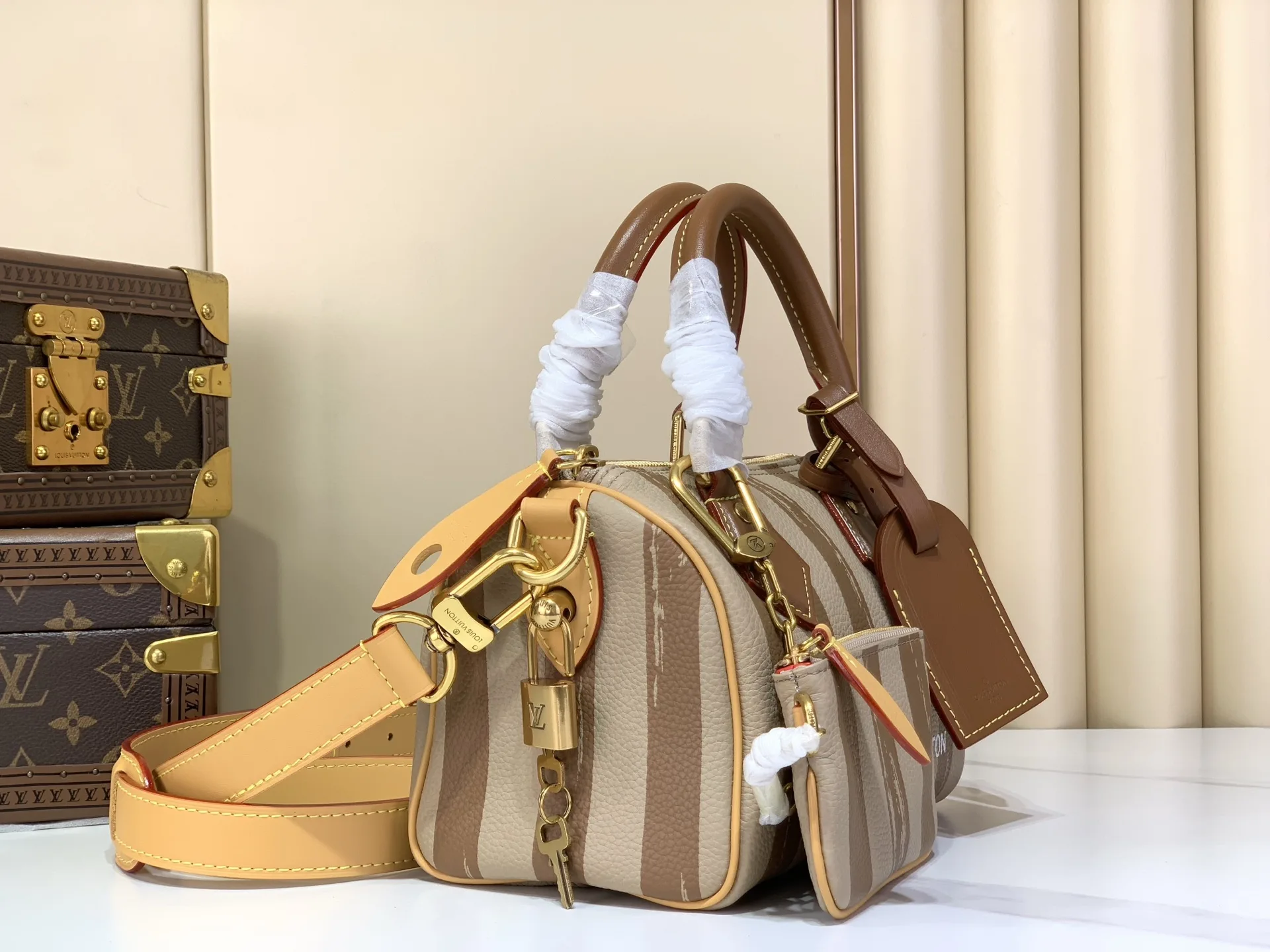 Louis Vuitton Lambskin Speedy Top Handle Bag product photo from LabelPicks