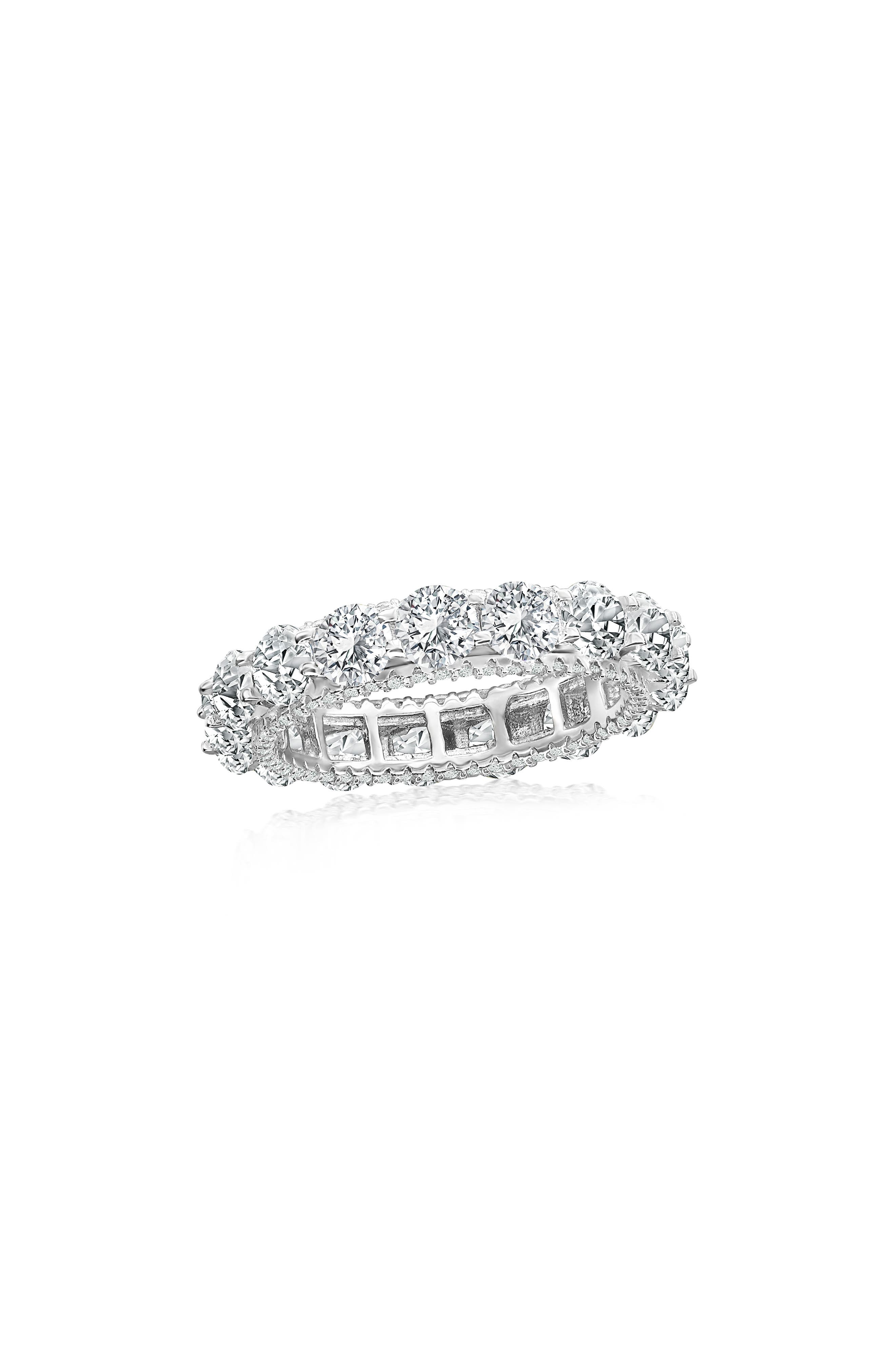 SIMONA All Around Cubic Zirconia Eternity Ring