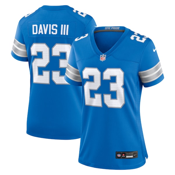 Carlton Davis III Detroit Lions Nike Women's Game Jersey -  Blue
